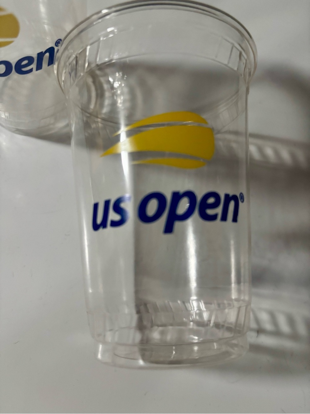 New US Open Plastic cup with Logo